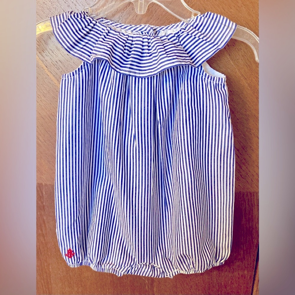 Ralph Lauren Bubble Romper, Infant Girls Sz 3 Mo